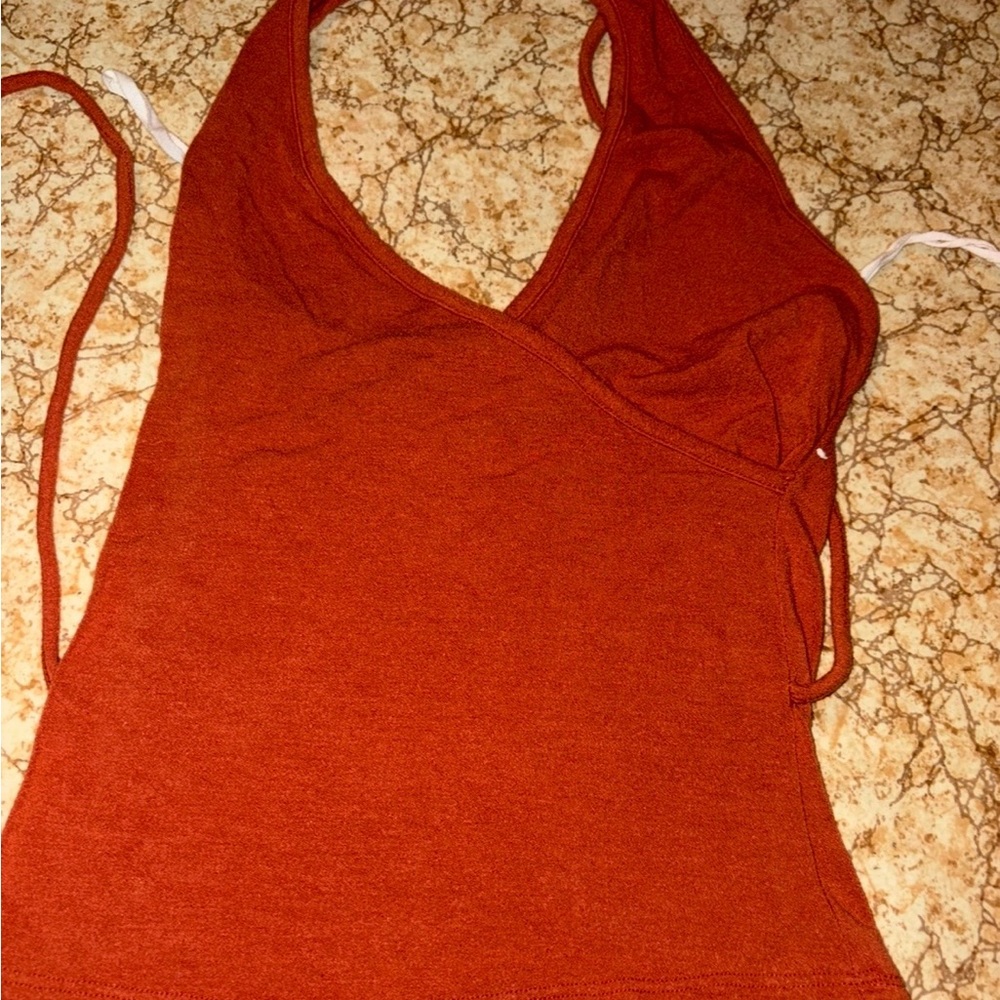 Vintage 579 Y2K Halter Babydoll Top Womens Size XS Fairy Grunge Whimsy Goth
